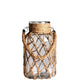 Vase Lanterne Tissage Filet de Pêche