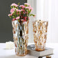 Vase Luxueux Reflet Or ou Gris