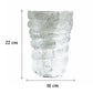 Vase Luxueux Spirale Effet Glacier