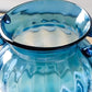Vase Moderne Amphore Bleu avec Anses