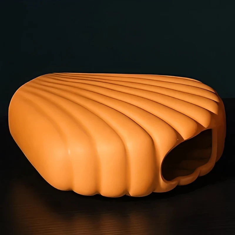 Vase Moderne Coquille Saint-Jacques Couleurs Variées