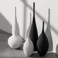 Vase Design Moderne Noir ou Blanc