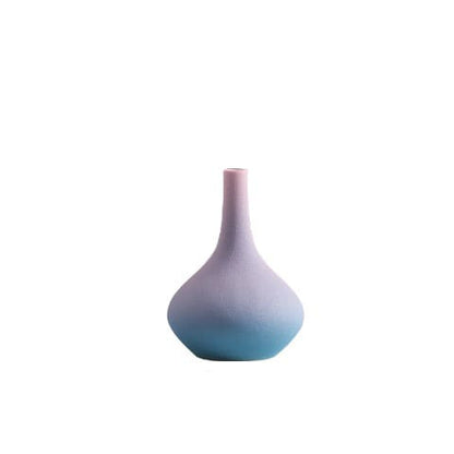Vase Moderne Nordique Dégradé de Couleurs Pastel