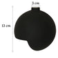 Vase Moderne Sphérique à Angle Droit Noir ou Blanc