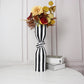 Vase Noir et Blanc Marin Décoration pour Bureau