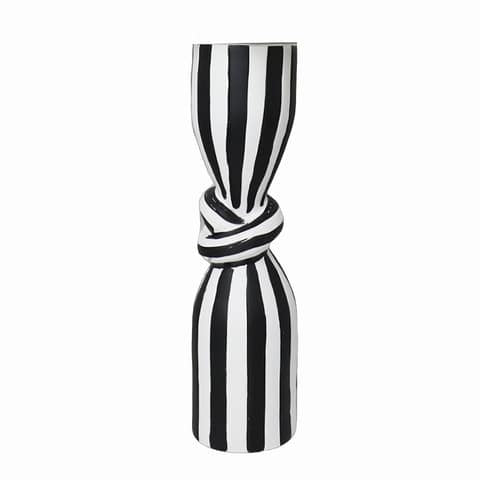 Vase Noir et Blanc Marin Décoration pour Bureau