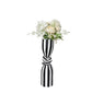Vase Noir et Blanc Marin Décoration pour Bureau