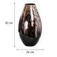 Vase Noir Pailleté Doré