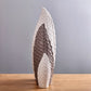 Vase Nordique Forme de Feuille Design