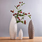 Vase Nordique Forme de Feuille Design