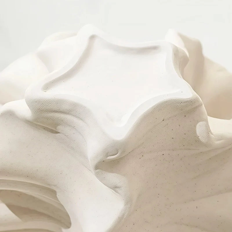 Vase Ondulé Chantilly Style Moderne
