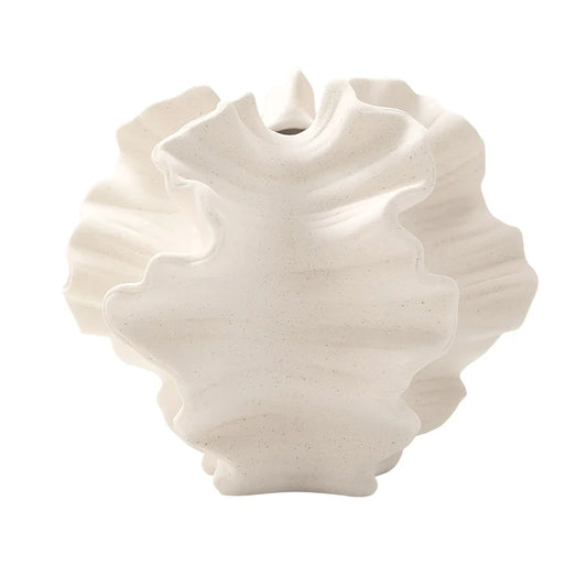 Vase Ondulé Chantilly Style Moderne