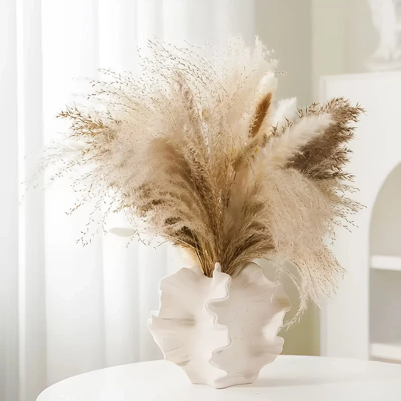 Vase Ondulé Chantilly Style Moderne