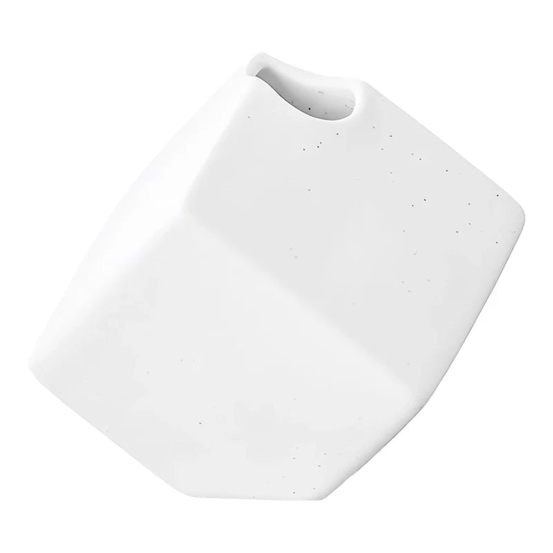 Vase Original Blanc Moucheté