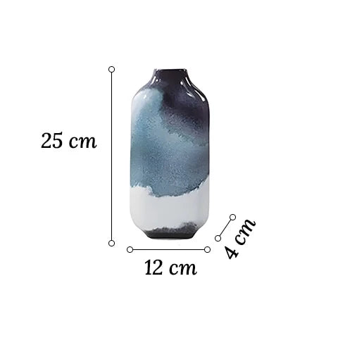 Vase Paysage d'Encre Créatif