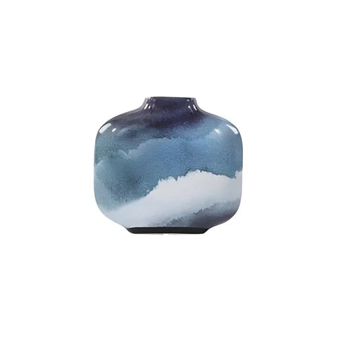 Vase Paysage d'Encre Créatif