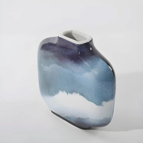 Vase Paysage d'Encre Créatif