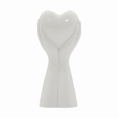 Vase Petit Cœur Entre Deux Mains