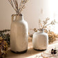 Vase Pichet Rétro Blanc Laiteux avec Petite Anse