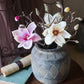 Vase Pot Style Art Ancien Motifs Losanges