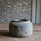 Vase Pot Style Art Ancien Motifs Losanges