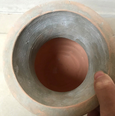 Vase Poterie Artisanale Rétro