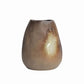 Vase Poterie Cabossée Marron Glacé