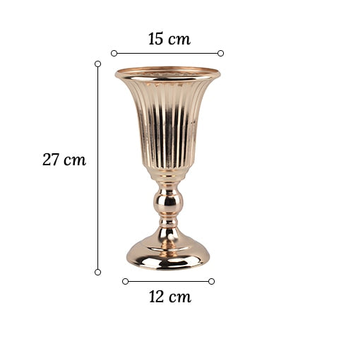 Vase Prestigieux Trompette pour Mariage Or ou Argent
