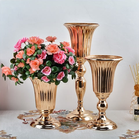Vase Prestigieux Trompette pour Mariage Or ou Argent