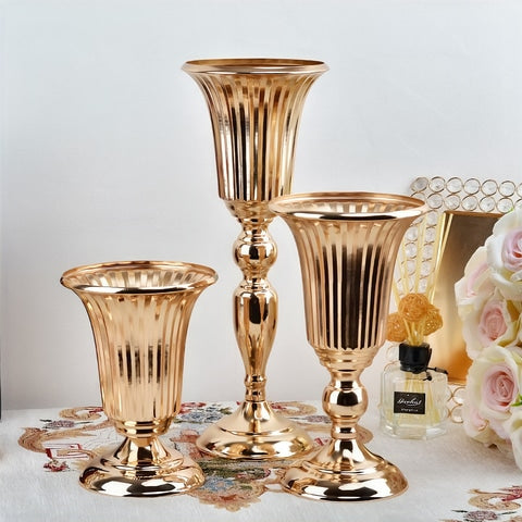 Vase Prestigieux Trompette pour Mariage Or ou Argent