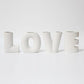 Vase Rayé Art Créatif Lettres Love