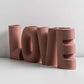 Vase Rayé Art Créatif Lettres Love
