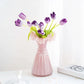 Vase Robe Rose Cintrée Bustier Élégant