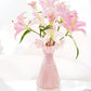 Vase Robe Rose Cintrée Bustier Élégant