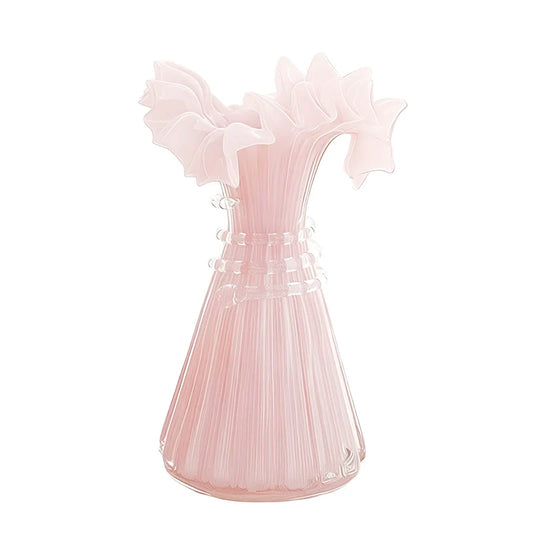Vase Robe Rose Cintrée Bustier Élégant