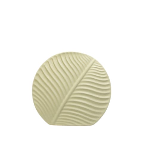 Vase Original Rond Motif Feuille