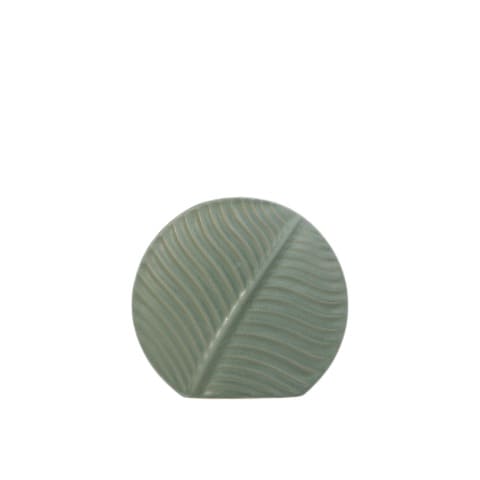 Vase Original Rond Motif Feuille