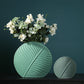 Vase Original Rond Motif Feuille