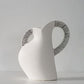 Vase Créatif Scandinave Blanc et Noir