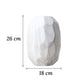 Vase Sculpté Motif Marbre
