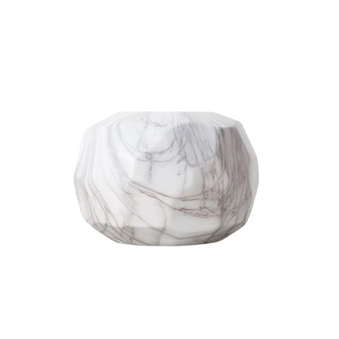 Vase Sculpté Motif Marbre
