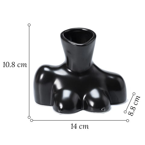 Vase Seins Femme Body Art