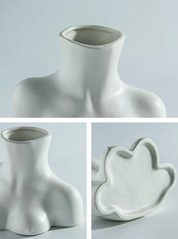 Vase Seins Femme Body Art