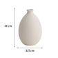 Vase Simple Blanc ou Abricot