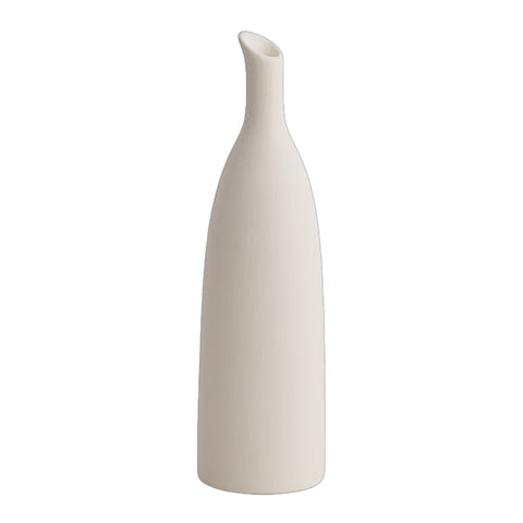 Vase Simple Blanc ou Abricot