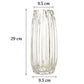 Vase Simple Incurvé Vert ou Transparent