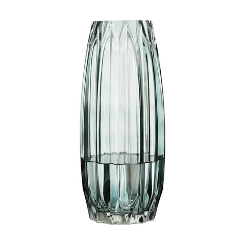 Vase Simple Incurvé Vert ou Transparent