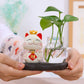 Vase Soliflore Chat Joyeux Porte Bonheur
