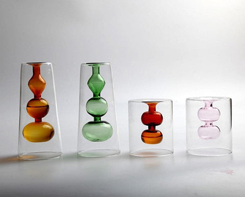 Vase Soliflore en Forme de Gourde