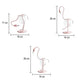 Vase Soliflore Flamant Rose